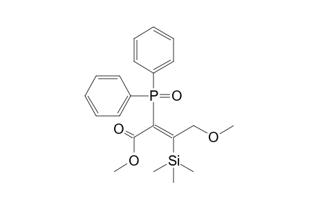 Methyl (E)-2-(Diphenylphosphoryl)-4-methoxy-3-(trimethylsilyl)but-2-enoate