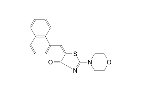 4(5H)-thiazolone, 2-(4-morpholinyl)-5-(1-naphthalenylmethylene)-, (5E)-
