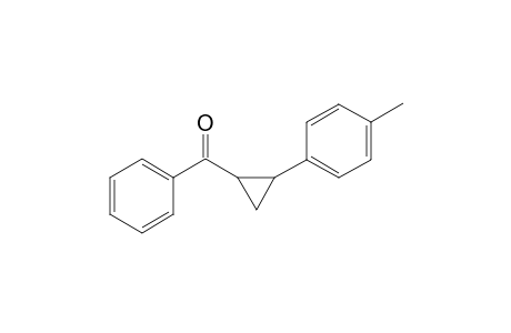 Phenyl(2-p-tolylcyclopropyl)methanone