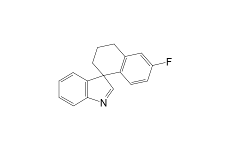 6'-fluoro-3',4'-dihydro-2'H-spiro[indole-3,1'-naphthalene]