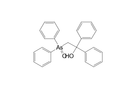 Benzenemethanol, .alpha.-[(diphenylarsinyl)methyl]-.alpha.-phenyl-