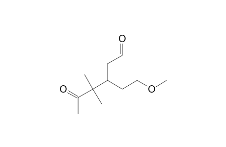 3-(2-METHOXYETHYL)-4,4-DIMETHYL-5-OXOHEXANAL
