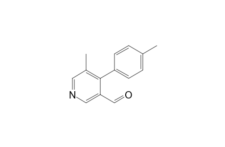 5-Methyl-4-(4-methylphenyl)-3-pyridinecarboxaldehyde