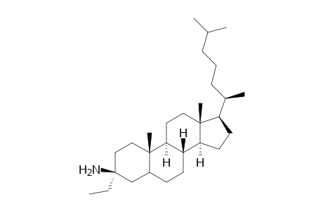 3.beta.-amino-3.alpha.-ethylcholestane