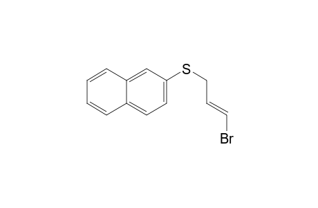 2-[(E)-3-bromanylprop-2-enyl]sulfanylnaphthalene