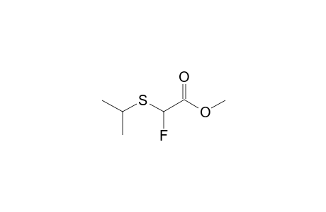 methyl 2-fluoro-2-propan-2-ylsulfanylacetate