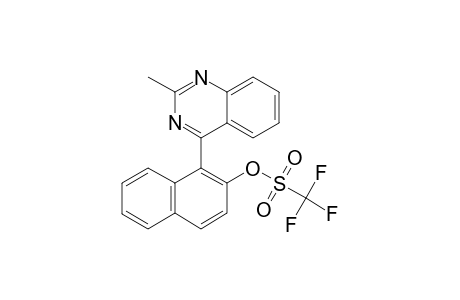 1-(2-Methylquinazolin-4-yl)-2-naphthyl(trifluoromethyl)sulfonate