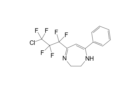 5-(3-Chloro-1,1.2.2.3.3-hexafluoropropyl-7-phenyl-2,3-dihydro-1H-[1,4]diazepine