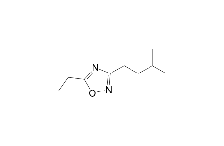 3-Isopentyl-5-ethyl-1,2,4-oxadiazole