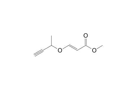 (+-)-Methyl (E)-3-(But-3-yn-2-yloxy)acrylate