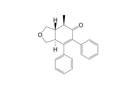 4-Methyl-6, 7-diphenyl-1,3a,4,7a-tetrahydroisobenzofuran-5(3H)-one