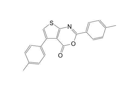 4H-thieno[2,3-d][1,3]oxazin-4-one, 2,5-bis(4-methylphenyl)-