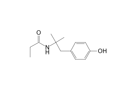 Propanamide, N-[2-(4-hydroxyphenyl)-1,1-dimethylethyl]-