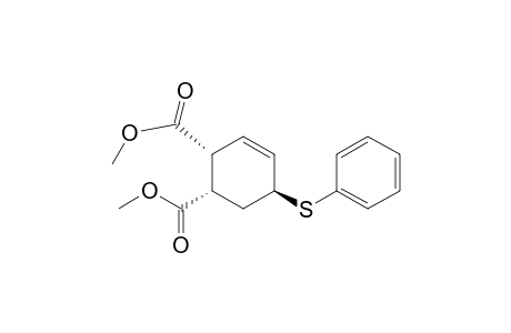 3-Cyclohexene-1,2-dicarboxylic acid, 5-(phenylthio)-, dimethyl ester, (1.alpha.,2.alpha.,5.beta.)-