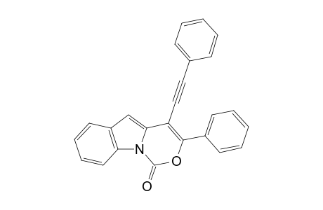 3-Phenyl-4-(phenylethynyl)-1H-[1,3]oxazino[3,4-a]indol-1-one