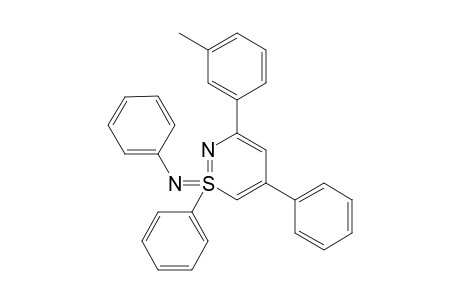 1-(N-Phenylimine)-1,5-diphenyl-3-(3-tolyl)-1,2-thiazine