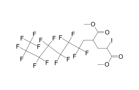 2-iodo-4-(2,2,3,3,4,4,5,5,6,6,7,7,8,8,8-pentadecafluorooctyl)glutaric acid dimethyl ester