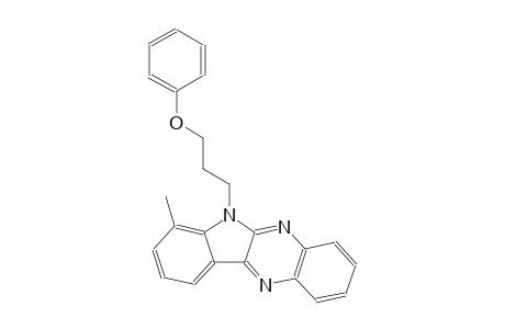 3-(7-methyl-6H-indolo[2,3-b]quinoxalin-6-yl)propyl phenyl ether