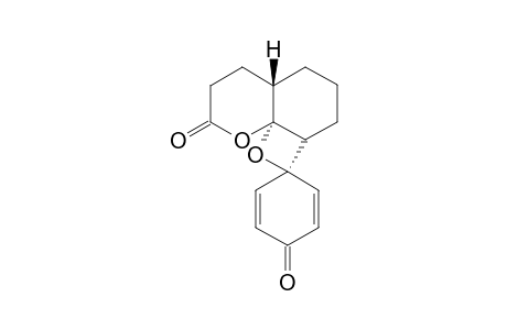 trans-3',4',5',5a',6',7'-hexahydrospiro[cyclohexa[2,5]diene-1,2'-oxeto[3,2-i]chromene]-4,8'(2a'H)-dione
