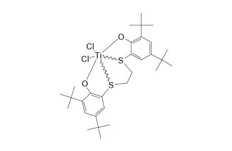 DICHLORO-[1,4-DITHIABUTANEDIYL-2,2'-BIS-(4,6-DI-TERT.-BUTYLPHENOXY)]-TITANIUM