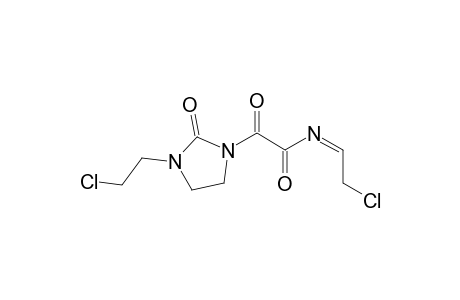 (Z)-2-(3-(2-chloroethyl)-2-oxoimidazolidin-1-yl)-N-(2-chloroethylidene)-2-oxoacetamide