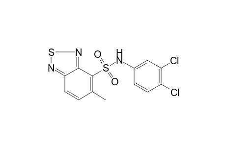 5-Methyl-benzo[1,2,5]thiadiazole-4-sulfonic acid (3,4-dichloro-phenyl)-amide