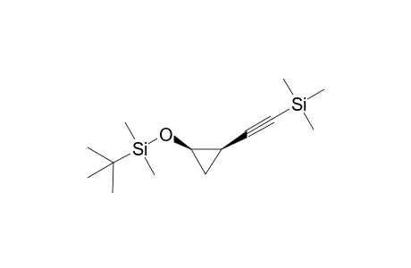 (R,R)-2-tert-Butyldimethylsiloxy-1-(2-trimethylsilylethynyl)cyclopropane