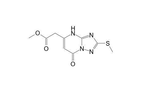 [1,2,4]triazolo[1,5-a]pyrimidine-5-acetic acid, 4,7-dihydro-2-(methylthio)-7-oxo-, methyl ester