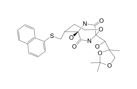 5A-(NAPHTH-1-YL-SULFANYL)-DIHYDROBICYCLOMYCIN-2',3'-ACETONIDE;MAJOR-DIASTEREOMER
