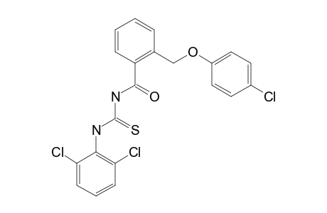 N-[2-(4-CHLOROPHENOXYMETHYL)-BENZOYL]-N'-(2,6-DICHLOROPHENYL)-THIOUREA
