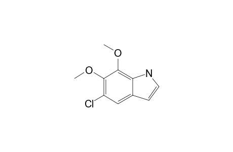 5-CHLORO-6,7-DIMETHOXY-1H-INDOLE