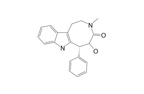 BALASUBrAMIDE;7-HYDROXY-9-METHYL-8-OXO-6-PHENYLAZOCINO-[5,4-B]-INDOLE