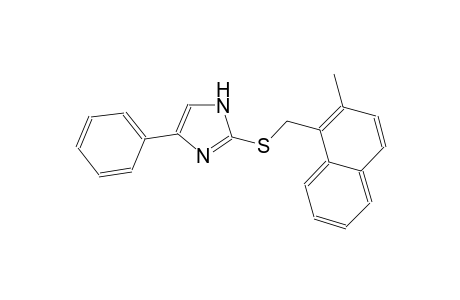 2-[(2-methyl-1-naphthalenyl)methylthio]-5-phenyl-1H-imidazole