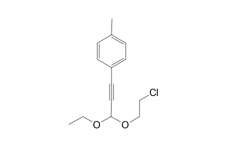 1-(3-(2-Chloroethoxy)-3-ethoxyprop-1-ynyl)-4-methylbenzene