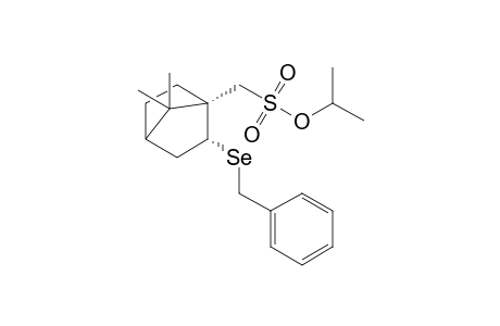(7,7-Dimethyl-2-exo-benzylselenylbicyclo[2.2.1]hept-1-yl)methane sulfonic acid isopropyl ester