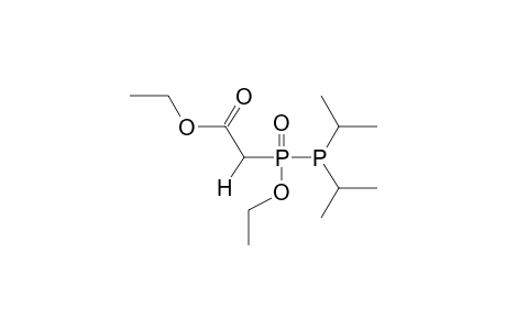1-ETHOXY-1-CARBOETHOXYMETHYL-2,2-DIISOPROPYLDIPHOSPHINE-1-OXIDE