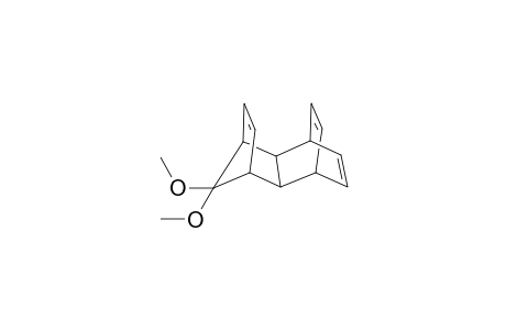 1,4-Etheno-5,8-methano-11,11-dimethoxy-1,4,4a,5,8,8a-hexahydronaphthalene