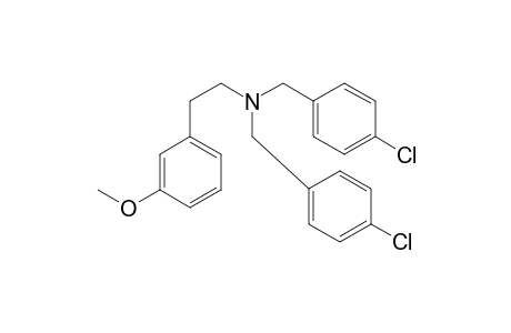 N,N-Bis(4-chlorobenzyl)-3-methoxyphenethylamine