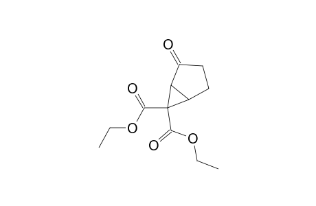 Bicyclo[3.1.0]hexane-6,6-dicarboxylic acid, 2-oxo-, diethyl ester