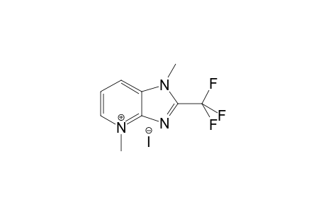 1,4-Dimethyl-2-(trifluoromethyl)-1H-imidazo[4,5-b]pyridin-4-ium iodide