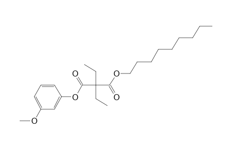 Diethylmalonic acid, 3-methoxyphenyl nonyl ester