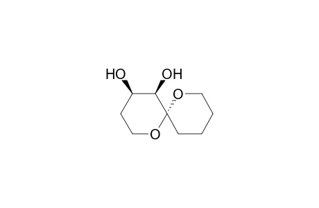 (4R*,5R*,6R*)-1,7-dioxaspiro[5.5]undecan-4,5-diol