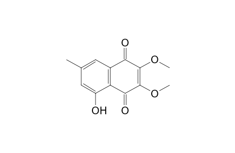 5-Hydroxy-2,3-dimethoxy-7-methyl-1,4-naphthoquinone
