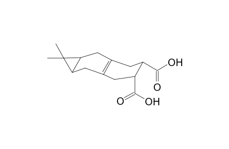 4,4-Dimethyltricyclo[5.4.0.o(3,5)]undec-1(7)-en-9,10-dicarboxylic acid