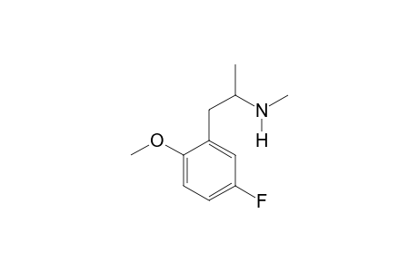 N-Methyl-5-fluoro-2-methoxyamphetamine