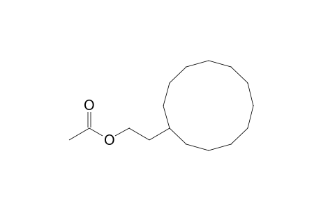 Cyclododecaneethanol, acetate