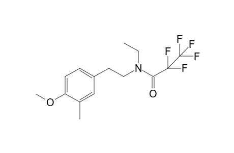N-ethyl-2,2,3,3,3-pentafluoro-N-(4-methoxy-3-methylphenethyl)propanamide