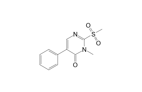 3-Methyl-2-methylsulfonyl-5-phenylpyrimidin-4(3H)-one