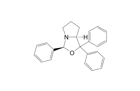 (3S,7aS)-1,1,3-triphenylhexahydropyrrolo[1,2-c]oxazole