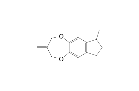 1-Methyl-7-methylene-2,3,7,8-tetrahydro-1H,6H-5,9-dioxacyclohepta[f]indene